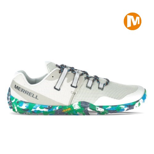 Merrell Glove 6 Eco Laufschuhe Herren Grau/Grün [DE-MWPJX]